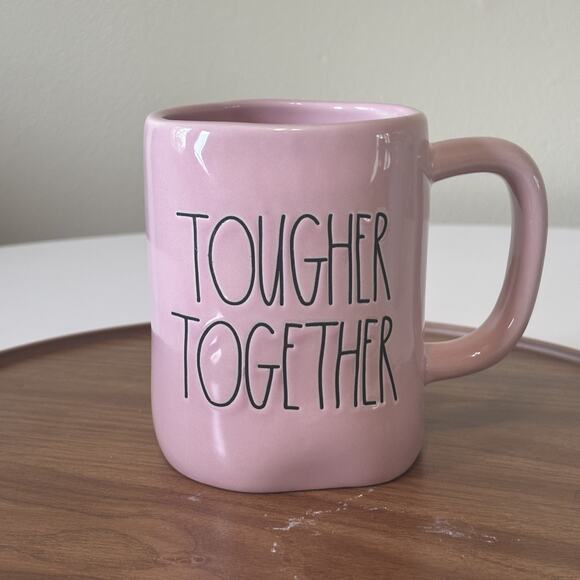 Rae Dunn Coffee Mug Bright Colors Set of 4 Letters & Signs Contemporary Giftable - Picture 9 of 15